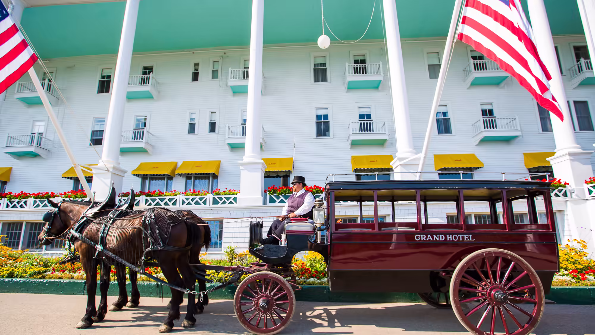 A U.S. resort welcoming guests